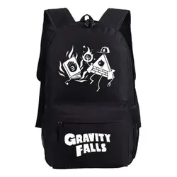 Гравити Фолз Билл школьная сумка на молнии рюкзак для подростков школьников поездки ноутбук сумка
