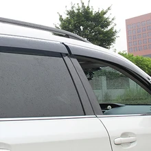 Для Subaru Forester SJ-, автомобильные аксессуары, оконный козырек, вентиляционный тент, дождь, защита от солнца, защита от ветра, дефлекторы с хромированной отделкой