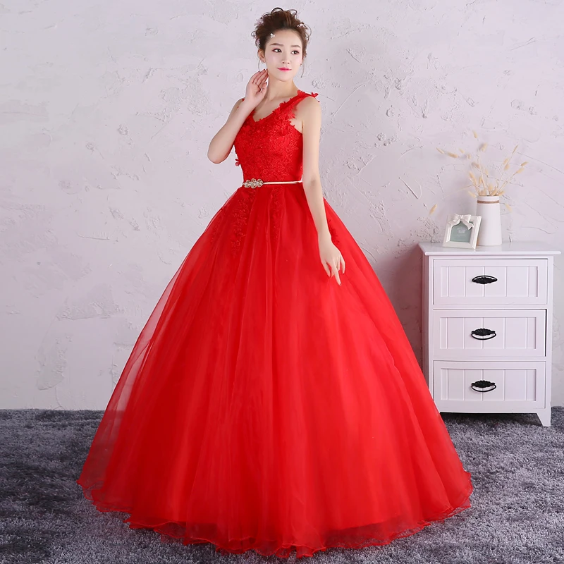 Красная аппликация Пышное Сетчатое платье Robe De Soiree Debutante роскошное Пышное Бальное Платье принцессы сексуальные платья без рукавов для девочек сладкий 16