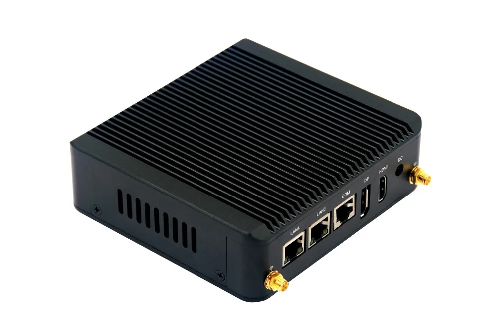 2017 New product fanless nano mini pc Linux quad core