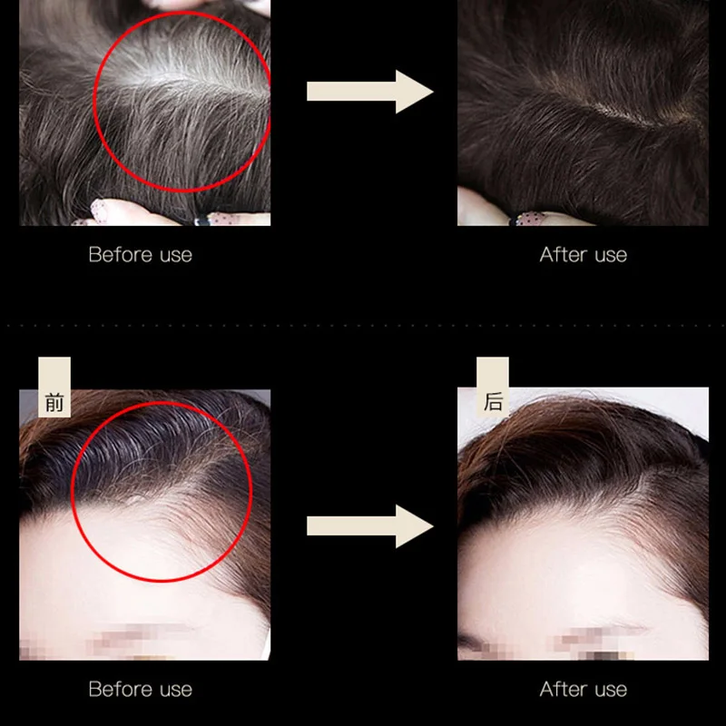 Одноразовая краска для волос мгновенное серое покрытие корня цвет волос изменить крем-палку временное покрытие белый Краска для волос