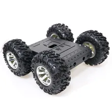 C3 4WD Smart Robot Car with Aluminum alloy, 4 DC 12V Motor, 130mm Rubber Wheel, High Loading Capacity DIY RC Toy