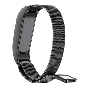

HIPERDEAL Replacement Strap Milanese Magnetic Loop Stainless Steel Smart Watch Band For Fitbit Flex 2(5.51-8.46inches) Wristband