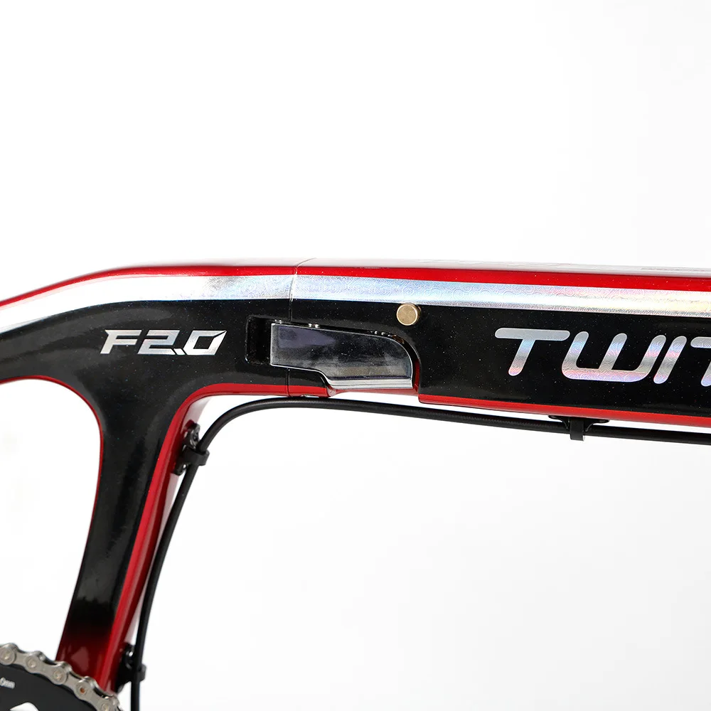 Твиттер F2.0 BMX карбоновый складной велосипед 20 дюймов колеса 22s 18s 16 Скорость 2400 8s