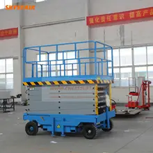 SkyLift мобильный ножничный подъемник платформа грузовой подъемник платформа