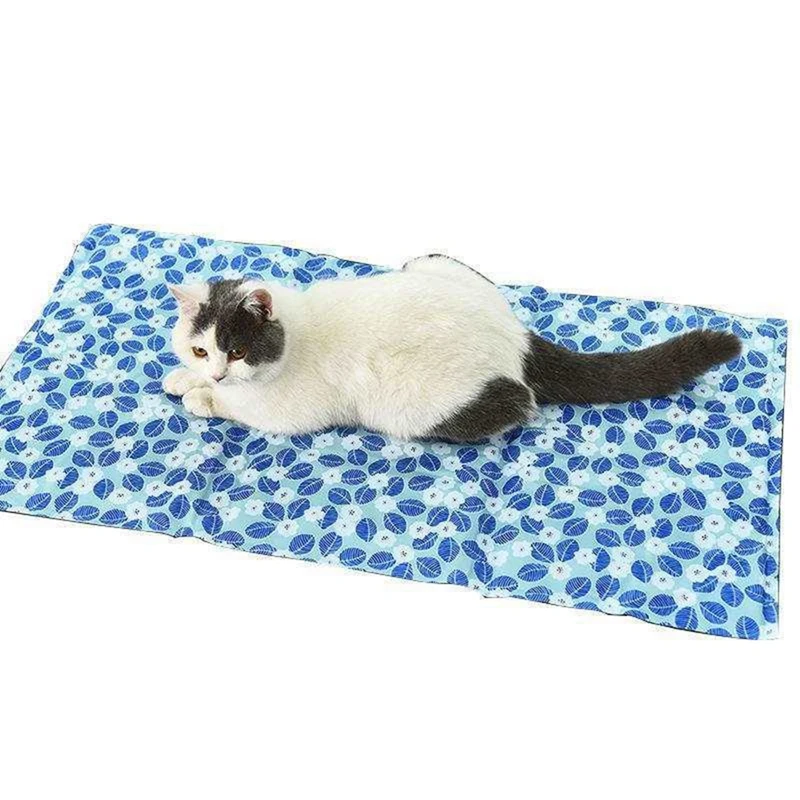 

Dogs Cooling Mat Pet Ice Pad Teddy Mattress Mat Small Large Cat Cushion Summer Keep Cool Pet Gel Cooling Dog Mat For Dogs
