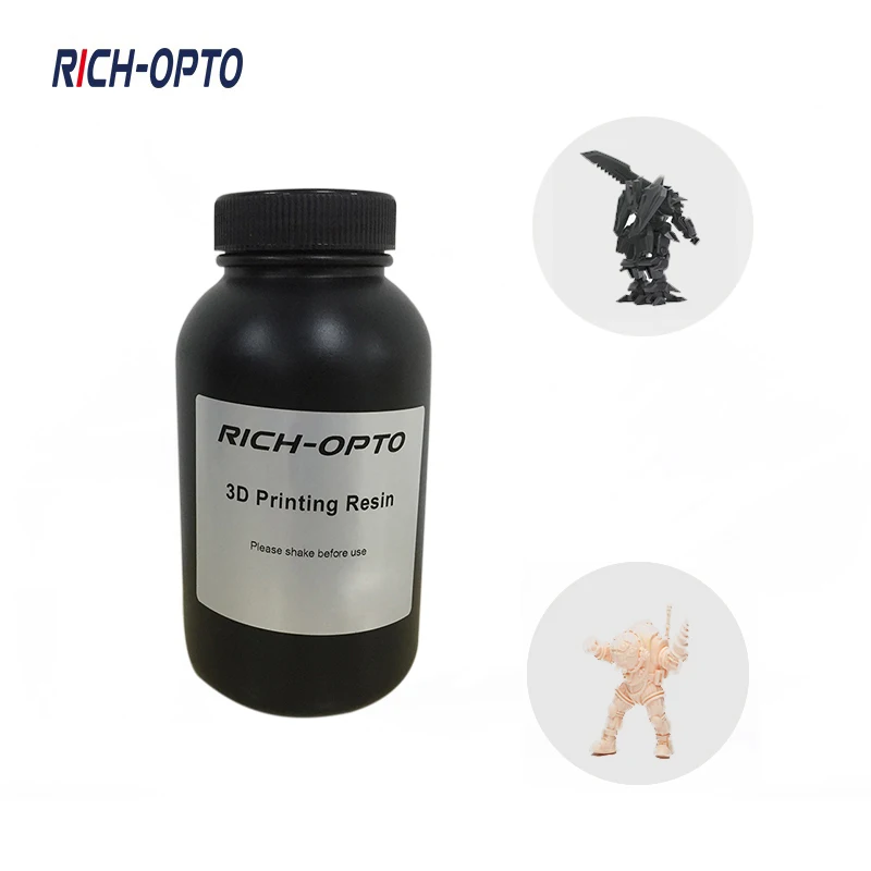 

405NM UV Rigid Resin for LCD 3D Printer with Multi Colors