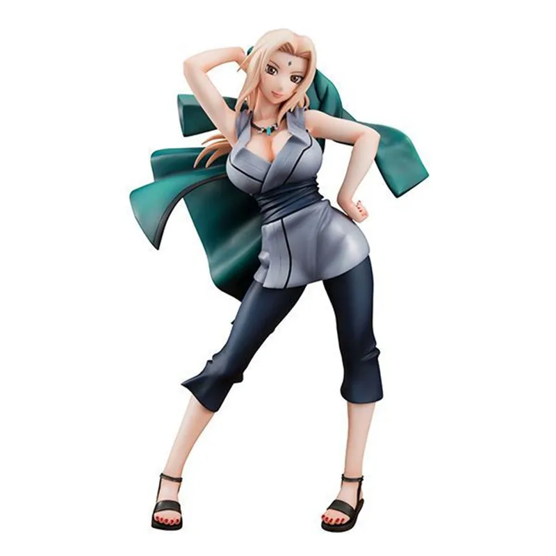 

naruto sexy Tsunade action figure toys collection doll Christmas gift 21cm