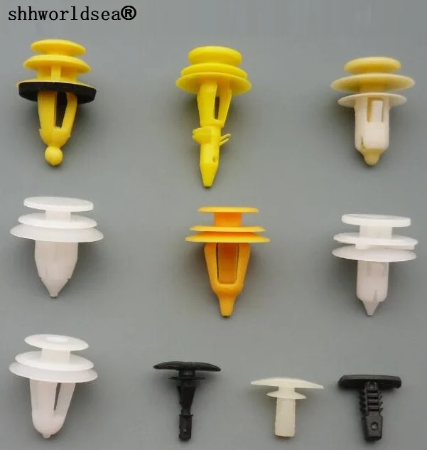 Shhworldsea Universal Type Car Fasteners Car Interior Trim Door Panels Plastic Fastener Clip For