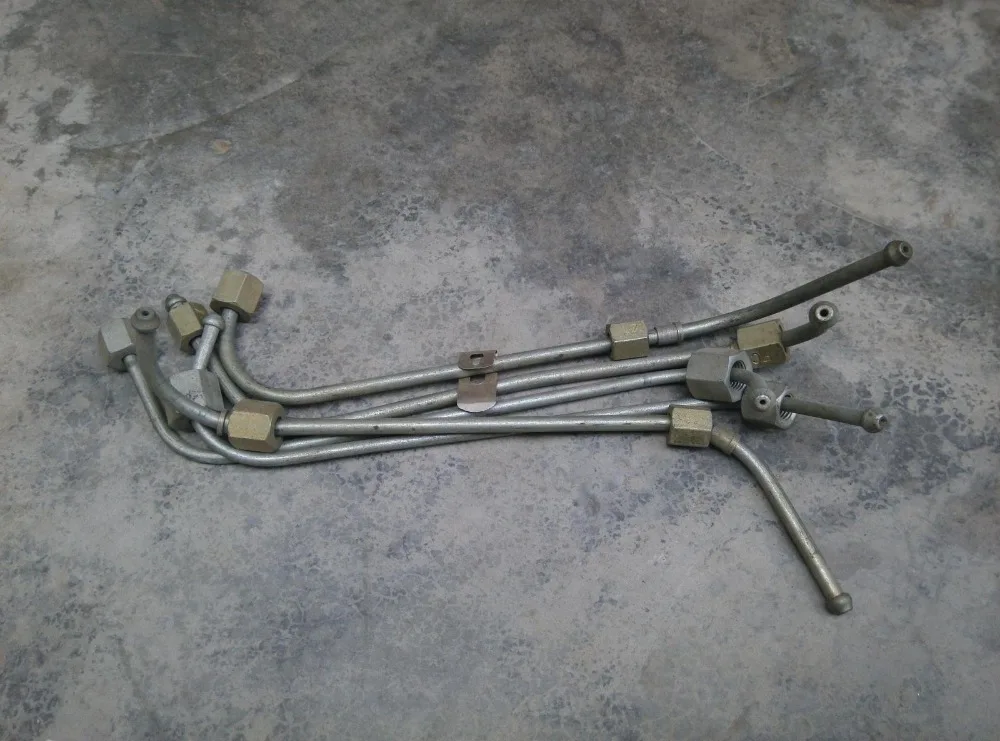 Free shipping S195 S1100 Fuel injection pipe high pressure fuel pipe