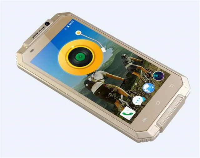 V6+ V6 Plus MTK6580 четырехъядерный 512 МБ ОЗУ 8 Гб ПЗУ Dual SIM смартфон 5,0 дюймов QHD 5.0MP Android мобильный телефон - Цвет: Золотой