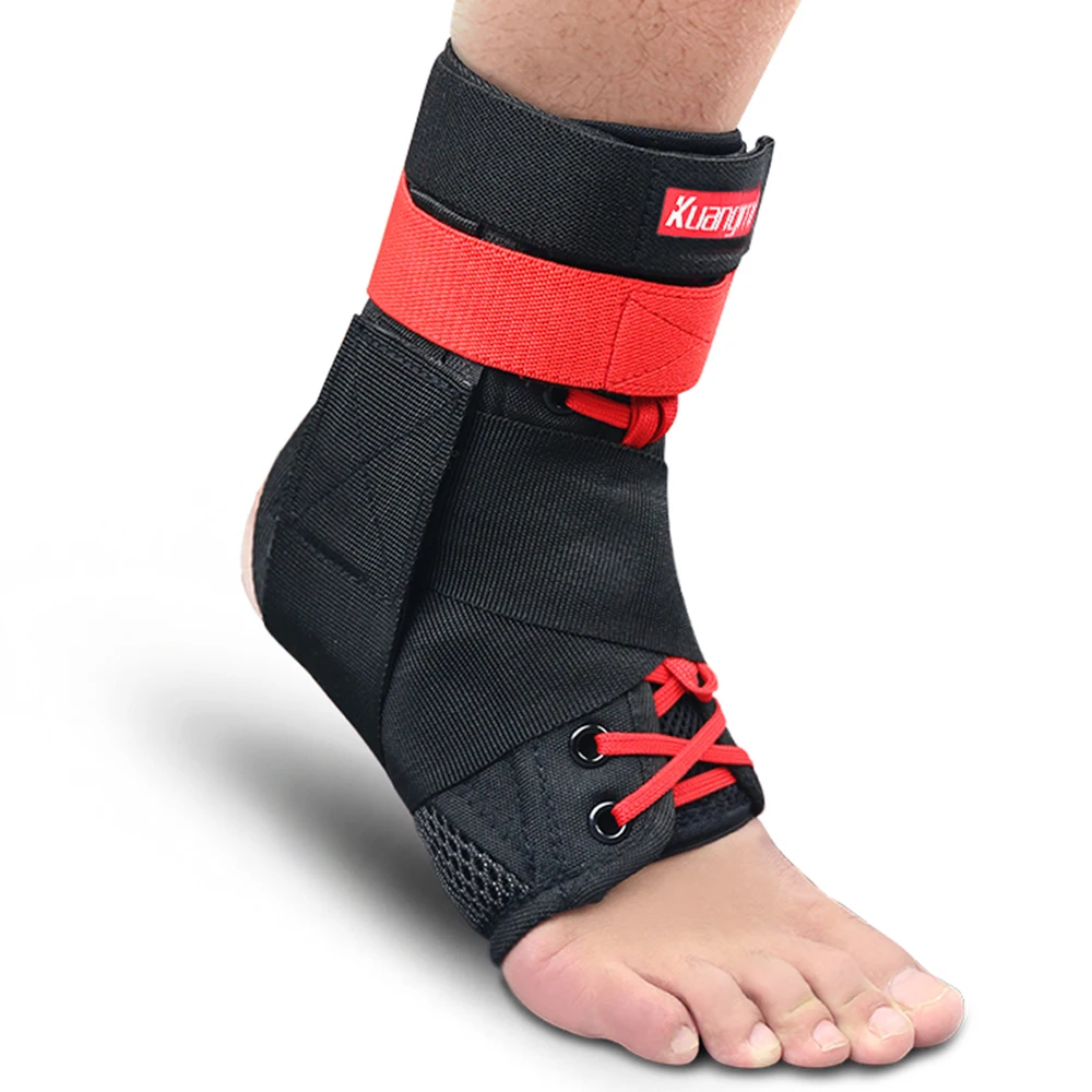 

2 X New Kuangmi Exercise Sprain Protection Belt Ankle Pads Adjustable Ankle Guard Band Breathable Badminton Ankle Brace Support