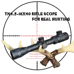 Койот военный два стиля Тактический TM4.5-18x40 4.5X-18X увеличение винтовки для охоты OS1-0287