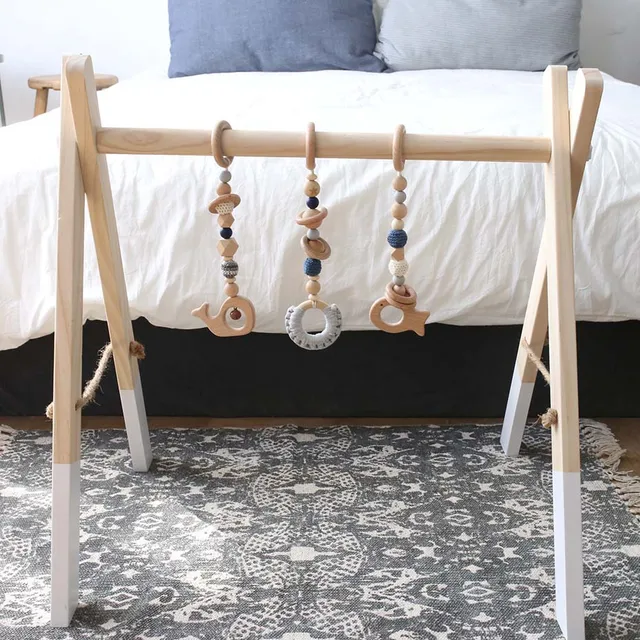 scandinavian baby gym