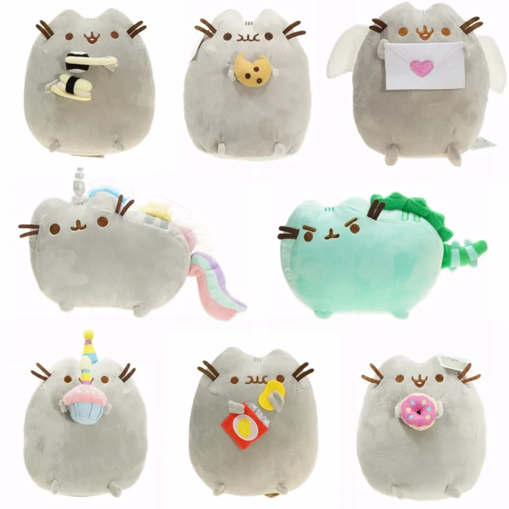 Kawaii кошка суши Ангел печенье картофельные чипсы пончик мягкие и плюшевые