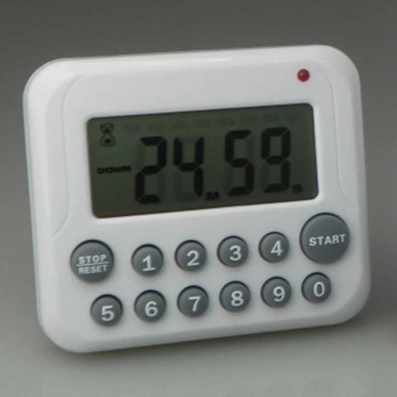 Высокое качество Pro ЖК цифровой кухонный таймер для приготовления пищи отсчет