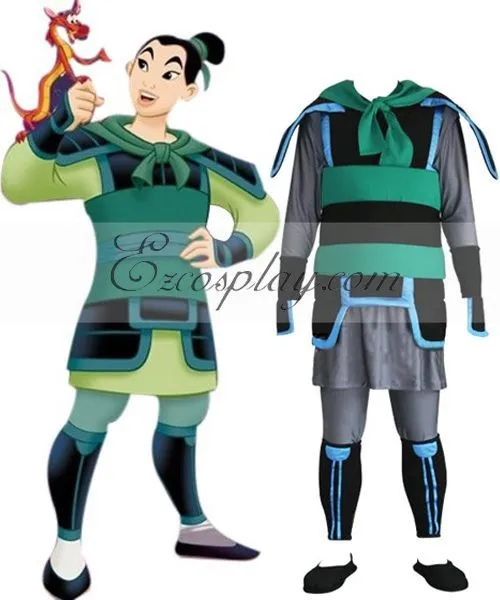 

Mulan Cosplay Costume EKH0014 E001