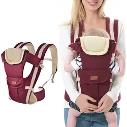 Мода Новорожденный Младенец Регулируемый слинг Rider передний ремень Слинг держатель рюкзака
