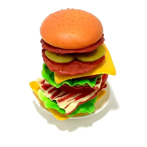 Buy 1Set Burger Eaters Toy Hamburger Fun Game Balance