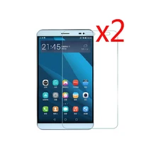 2x ЖК-дисплей плёнки+ 2x чистая одежда, прозрачный экран протектор Защитная пленка гвардии для Huawei MediaPad X2 7,0 Honor " планшеты