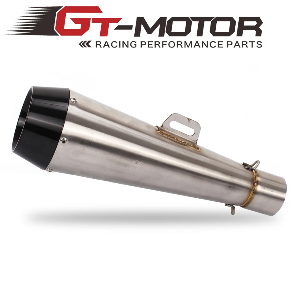 

GT Motor - Inlet 51mm Universal Motorcycle Exhaust Racing Muffler GP Exhaust For most motorcycle