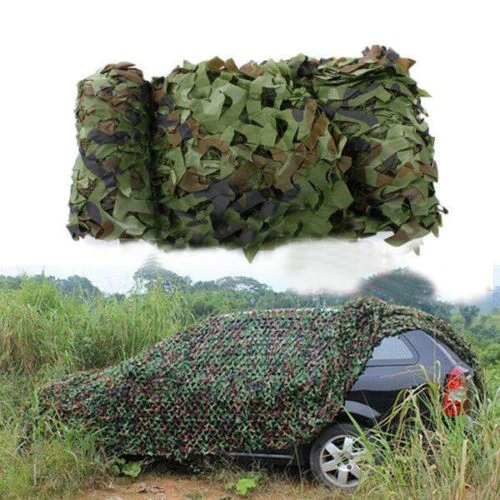 

JHO-4m x 1.5m Army Hide Net Camouflage Shooting Hunting Oxford Fabric Camo Camping