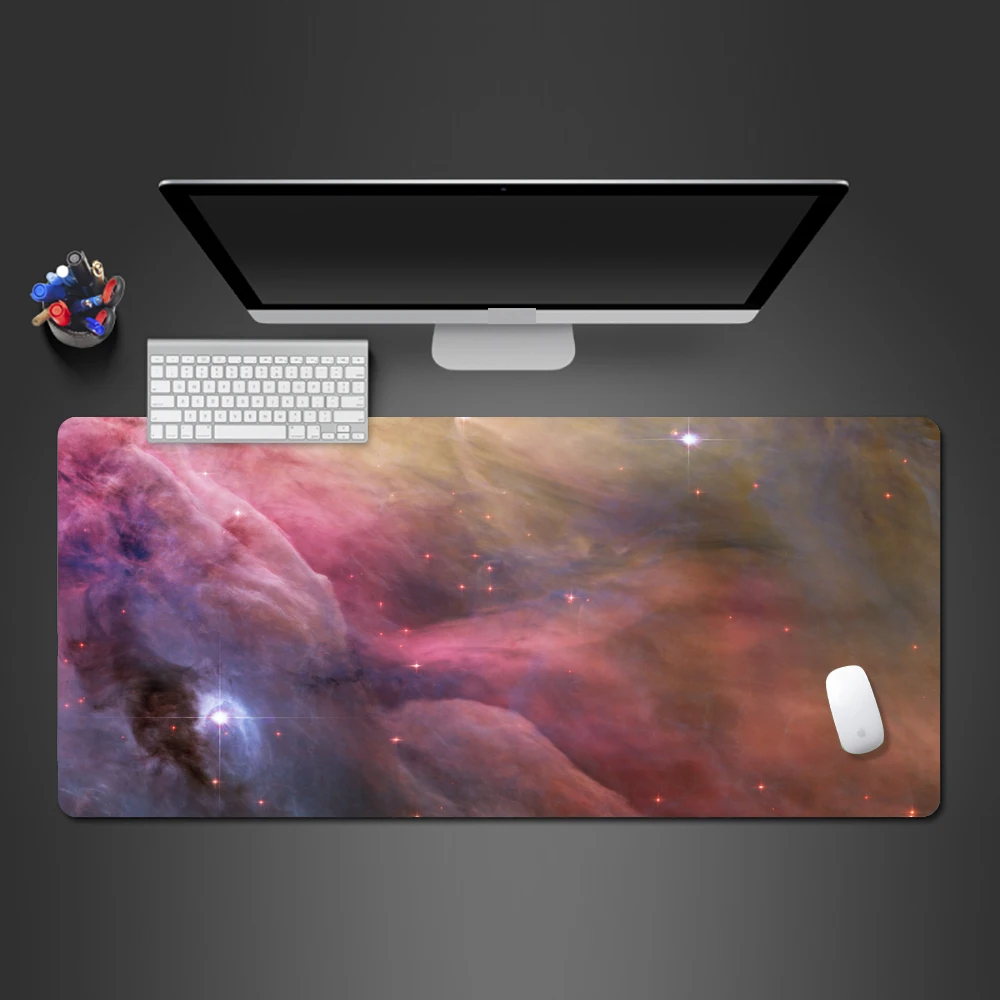 

Beautiful Colorful Star Art Mousepad High-quality Rubber Mouse Pad PC Computer Players Game Accessories Keyboard Mats To Gamer