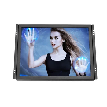 

Cheap Touch Monitor 15 Inch Raspberry PI Touch POS Monitor With Resistive Touch Screen AV BNC VGA HDMI USB Interface