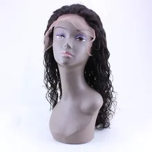 Brazilian Full Lace Wig With Baby Hair Glueless Full Lace Wig Water Wave Human Hair Lace Front Wig With Baby Hair wigs