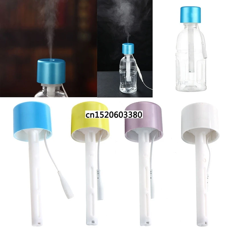 

Free_on Portable Mini Water Bottle Caps Humidifier Aroma Air Diffuser Mist Maker 1Pc