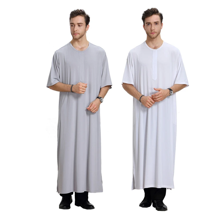 Fashion Muslim Clothing Men Robes Arab Dubai Indian Middle East Islamic