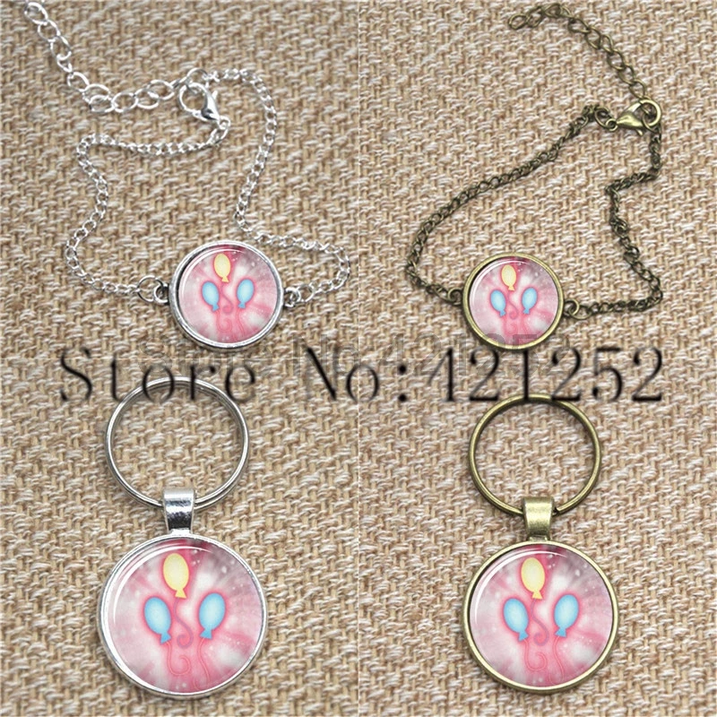 MLP cutiemark подвеска Pinkiepie baloons Glass кабошон с фото ожерелье брелок Закладка серьга