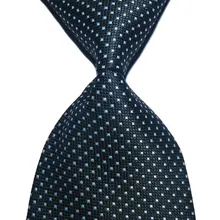 Черный костюм галстук подарок для мужчин 10 см широкий мужской вязаный галстук шелковый модный жаккардовый тканый формальная одежда Бизнес Свадебная вечеринка