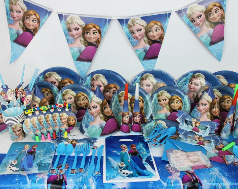 Buy Luxury Disney Frozen 78pcs Anna Elsa Baby Birthday