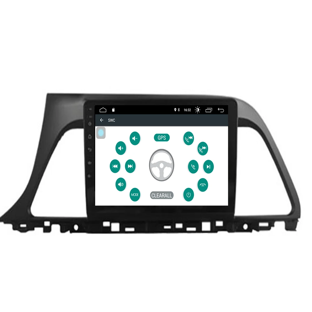 Discount quad Core 9" Android 9.1 Car DVD Player for Hyundai Sonata Gen 9/Sonata LF 2015 - 2018 head units 4G DVR 2