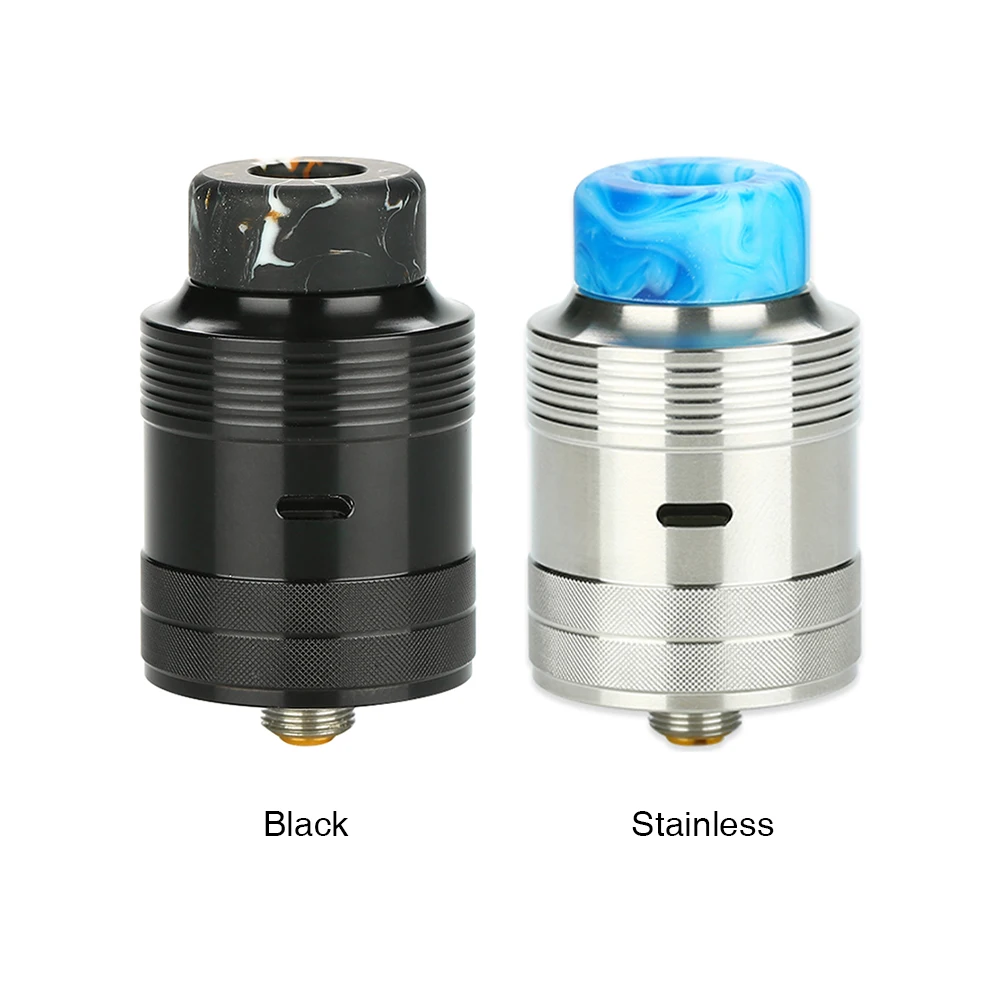 Koop Originele Cthulhu Mjolnir RDA 24mm Diameter Single Coil Tank met Dubbele Kamer   BF Pin Fit Squonker MOD Vape vs Cthulhu 1928