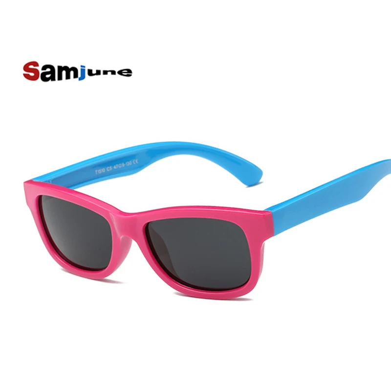2017 Rushed Sale Mirror Polarized Samjune Kids Sluneční brýle Chlapci Dětské dětské brýle Slunce pro Gafas De Sol Ninos