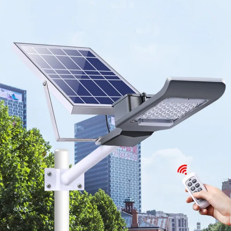 50 w Afstandsbediening Sensor LED Solar Light Outdoor Lamp Emergency Path Schijnwerpers Tuin Straat Lamp Beveiliging Solar Verlichting