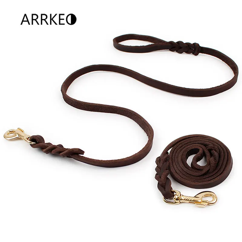 ARRKEO-Genuine-Leather-Dog-Leash-Leads-for-Dog-Collar-Harness-Pet-Supplies-Dog-Accessories-120~270-CM-For-Medium-Large-Dogs-(1)