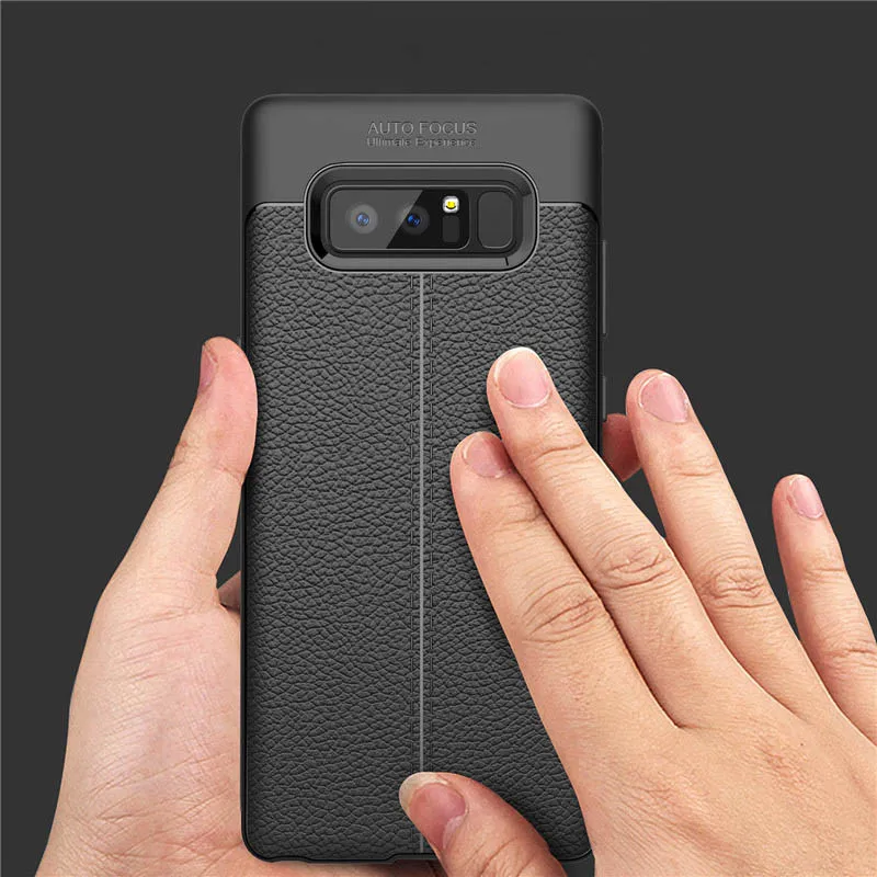 

For Samsung Galaxy Note 8 Case PU leather Silicone Case Full Back Protective Cover for Samsung Note 8