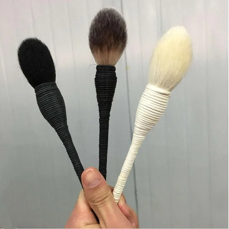 2016 Korea handmade rattan make up brushes fashion Professional makeup tools brush hand-tie lines blush brush maquiagem SS-S337