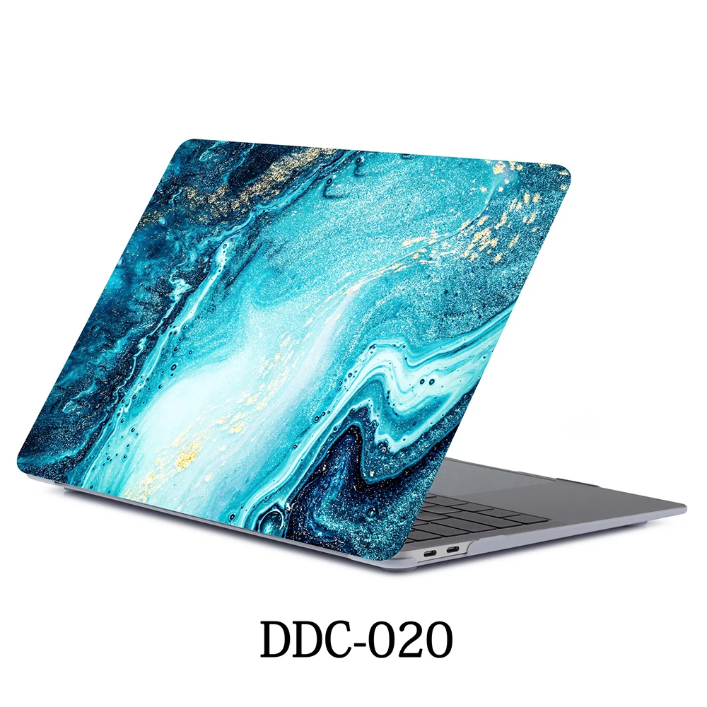 Новый модный принт личности чехол для ноутбука MacBook Air Pro Retina 11 12 13 15 дюймов с сенсорной панелью + крышка клавиатуры