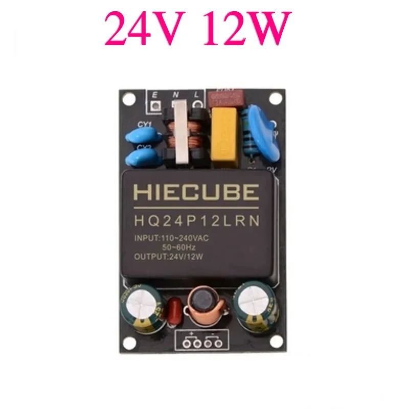 

220 V to 24V 0.5A 12W AC-DC 5v power supply module transformer DEMO module Switching Power Supply EMC filter L1122