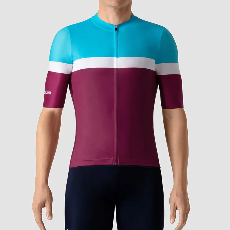 Roupa ciclismo RUNCHITA велосипедная летняя одежда с коротким рукавом, комплект одежды для велоспорта fietskleding wielrennen zomer heren, набор велосипедных Майо - Цвет: SETS  01