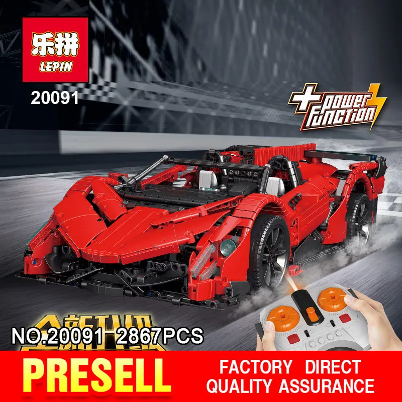 

Lepin 20091 Lamborghini Veneno Roadster Compatible With MOC-10559 Blocks Bricks Building Model Birthday Gift Funny Assembled DIY