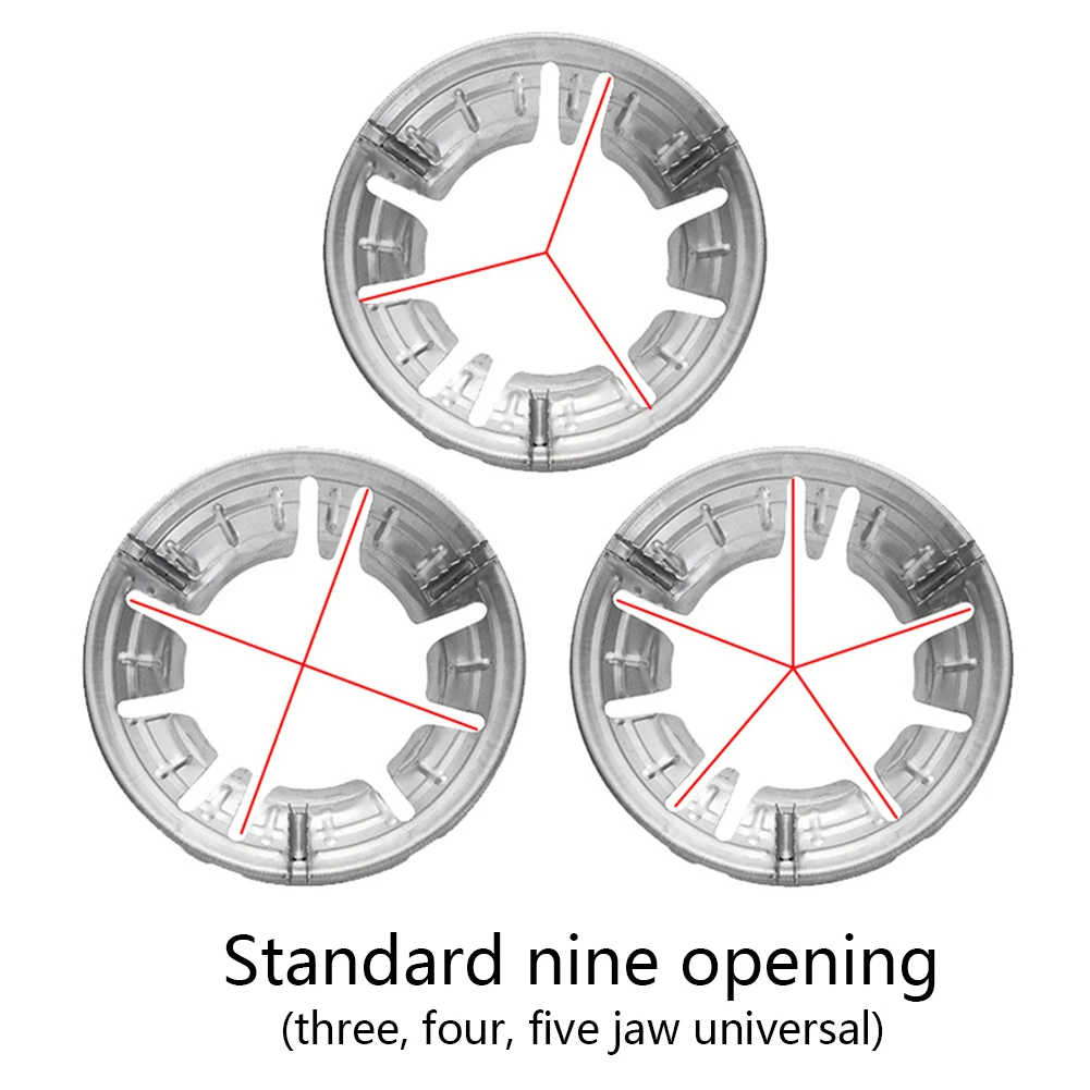 

Durable Stainless Iron Accessories Gather Fire Torch Heat Insulation Gas Stove Cover Ring Reducer Pot Holder Energy Saving
