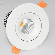 AC100-240V 15 Вт Встраиваемый светодиодный лампы верхнего света, Cree COB светодиодный светильник