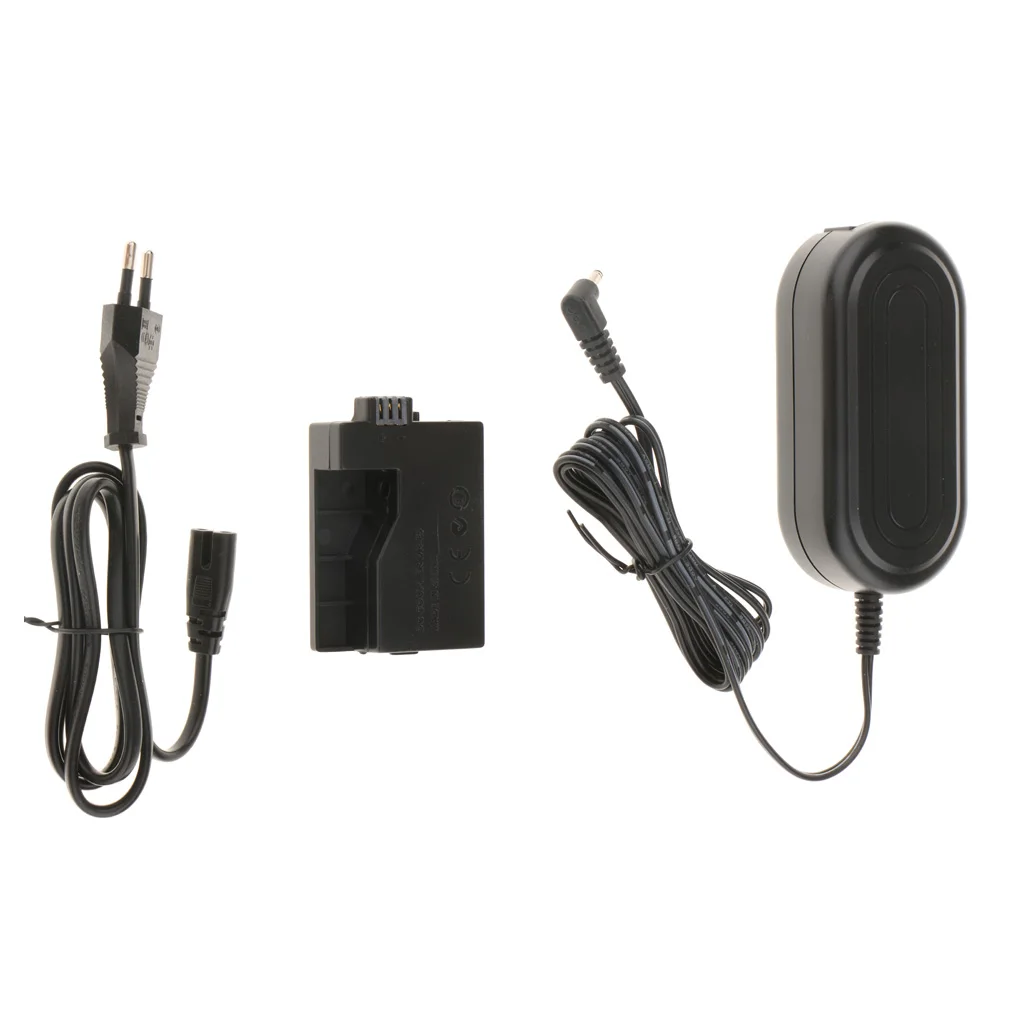 

ACK-E5 AC Power Supply Adapter EU Plug + DR-E5 DC Coupler for Canon EOS 450D 500D 1000D XS XSi T1i Camera
