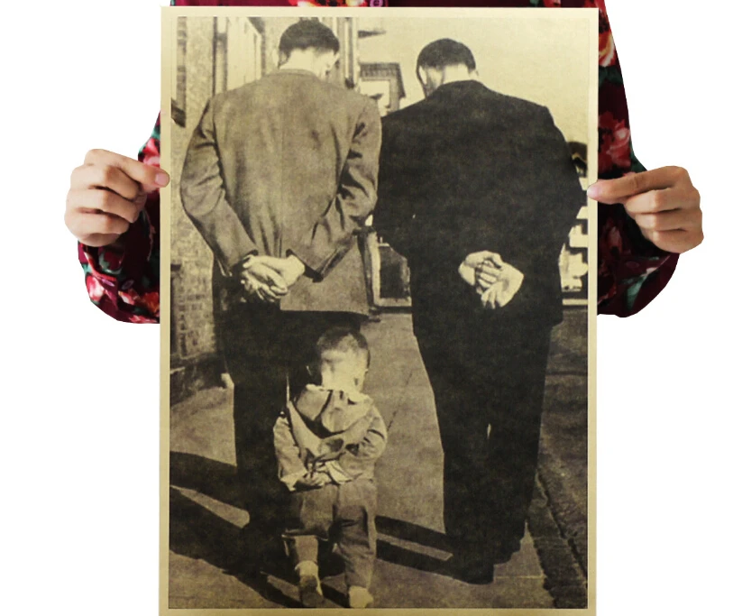 

This Is Indeed A World Poster Nostalgia Ancient Wall Sticker Retro Kraft Paper