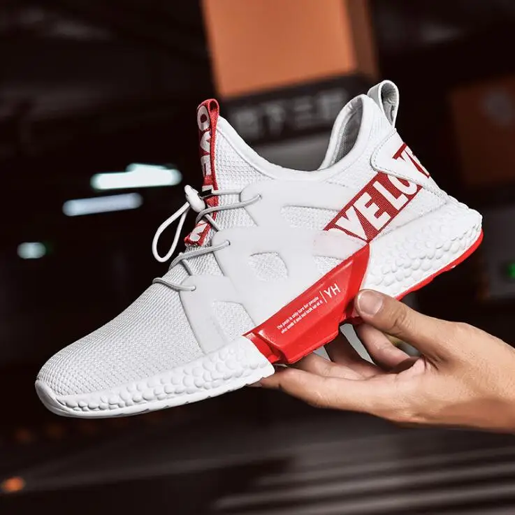 

New Style Men Running Shoes Typical Sport Shoes Outdoor Walking Shoes Men Sneakers Comfortable men Sport Running Shoes Leather